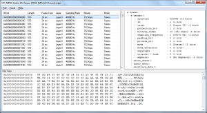 MPEG Audio ES Viewer Pro Main Preview